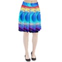 Art Fantasy Painting Colorful Pattern Design Pleated Skirt View1