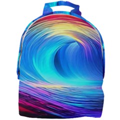 Art Fantasy Painting Colorful Pattern Design Mini Full Print Backpack by Ravend
