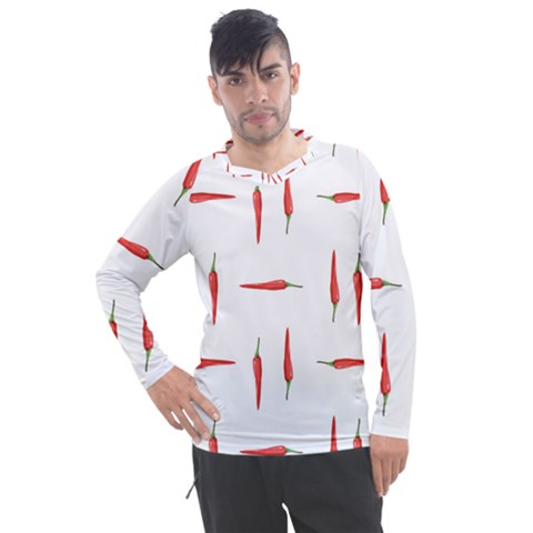 Pepper Men s Pique Long Sleeve Tee by SychEva