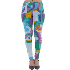Pattern Hotdogtrap Lightweight Velour Leggings by Salman4z