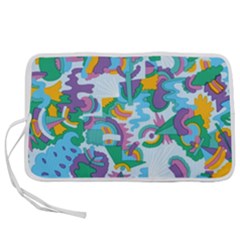 Pattern Hotdogtrap Pen Storage Case (l) by Salman4z