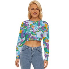 Pattern Hotdogtrap Lightweight Long Sleeve Sweatshirt by Salman4z