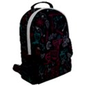 Abstract Pattern Flap Pocket Backpack (Large) View2