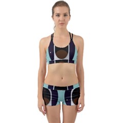 Astronaut Space Astronomy Universe Back Web Gym Set by Salman4z