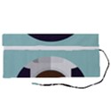 Astronaut Space Astronomy Universe Roll Up Canvas Pencil Holder (S) View2