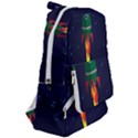 Rocket Halftone Astrology Astronaut Travelers  Backpack View2