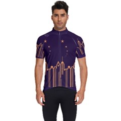 Skyscraper Town Urban Towers Men s Short Sleeve Cycling Jersey by Salman4z