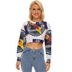 Rocket Space Clipart Illustrator Lightweight Long Sleeve Sweatshirt by Salman4z