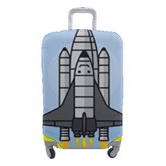 Rocket Shuttle Spaceship Science Luggage Cover (small) by Salman4z