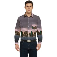 Sydney Australia Travel Oceania Men s Long Sleeve Pocket Shirt  by Salman4z