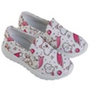 Cute Animal Seamless Pattern Kawaii Doodle Style Kids Lightweight Slip Ons View3