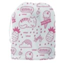 Cute-girly-seamless-pattern Drawstring Pouch (3XL) View2