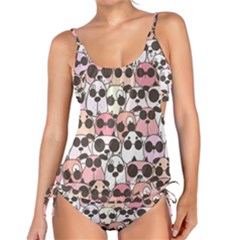Cute-dog-seamless-pattern-background Tankini Set by Salman4z