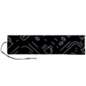 Coffee-background Roll Up Canvas Pencil Holder (L) View1