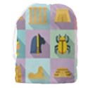 Egypt-icons-set-flat-style Drawstring Pouch (3XL) View2