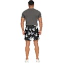Crane Pattern Men s Runner Shorts View4