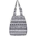 Boho-style-pattern Center Zip Backpack View1