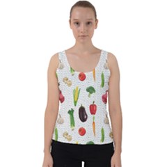 Vegetable Velvet Tank Top by SychEva