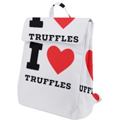 I Love Truffles Flap Top Backpack by ilovewhateva