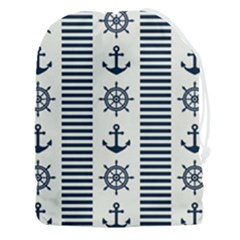 Nautical-seamless-pattern-vector-illustration Drawstring Pouch (3xl) by Salman4z