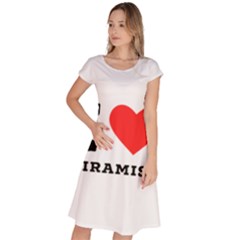 I Love Tiramisu Classic Short Sleeve Dress by ilovewhateva