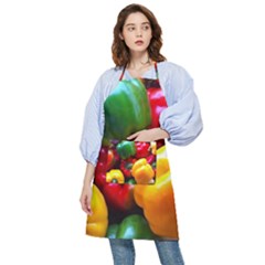 Colorful Capsicum Pocket Apron by Sparkle