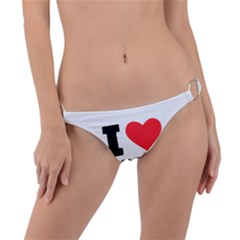 I Love Apple Candy Ring Detail Bikini Bottoms by ilovewhateva