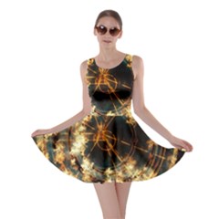Science Fiction Background Fantasy Skater Dress by danenraven
