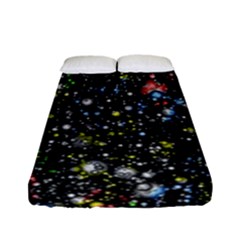 Illustration Universe Star Planet Fitted Sheet (full/ Double Size) by danenraven