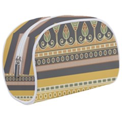 Seamless-pattern-egyptian-ornament-with-lotus-flower Make Up Case (medium) by Salman4z