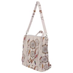 Coloured-dreamcatcher-background Crossbody Backpack by Salman4z