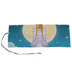 Space-exploration-illustration Roll Up Canvas Pencil Holder (s) by Salman4z