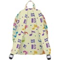 Seamless-pattern-musical-note-doodle-symbol The Plain Backpack View3