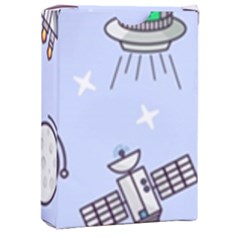 Seamless-pattern-with-space-theme Playing Cards Single Design (rectangle) With Custom Box by Salman4z