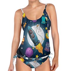 Spaceship-astronaut-space Tankini Set by Salman4z