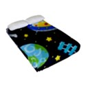 Space-seamless-pattern   - Fitted Sheet (Full/ Double Size) View2