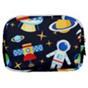Space seamless pattern Make Up Pouch (Small) View2