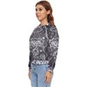 Vector-flat-space-design-background-with-text Women s Long Sleeve Raglan Tee View2