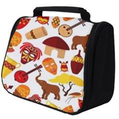 Africa-jungle-ethnic-tribe-travel-seamless-pattern-vector-illustration Full Print Travel Pouch (big) by Salman4z