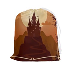 Beautiful-castle Drawstring Pouch (2xl) by Salman4z