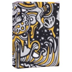 Crazy-abstract-doodle-social-doodle-drawing-style Playing Cards Single Design (rectangle) With Custom Box by Salman4z