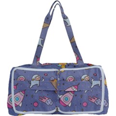 Outer-space-seamless-background Multi Function Bag by Salman4z