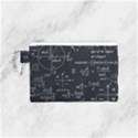 Mathematical-seamless-pattern-with-geometric-shapes-formulas Canvas Cosmetic Bag (Small) View1
