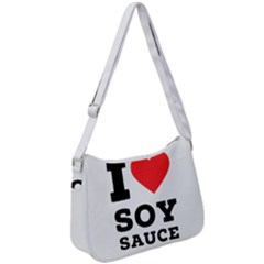I Love Soy Sauce Zip Up Shoulder Bag by ilovewhateva