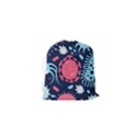 Seamless-pattern-microbes-virus-vector-illustration Drawstring Pouch (XS) View2