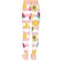 Tropical-fruits-berries-seamless-pattern Kids  Classic Winter Leggings View2