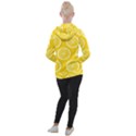 Lemon-fruits-slice-seamless-pattern Women s Hooded Pullover View2