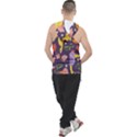 Exotic-seamless-pattern-with-parrots-fruits Men s Sleeveless Hoodie View2