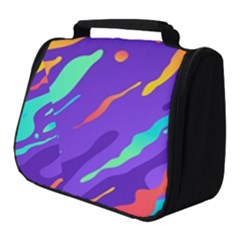 Multicolored-abstract-background Full Print Travel Pouch (small) by Salman4z