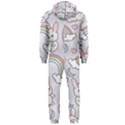 Seamless-pattern-with-cute-rabbit-character Hooded Jumpsuit (Men) View2